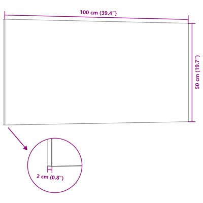 vidaXL 3D-Wandpaneele 10 Stk. Anthrazit 100x50 cm EPS