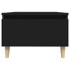 vidaXL Beistelltische 2 Stk. Schwarz 50x46x35 cm Holzwerkstoff
