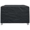 vidaXL M&ouml;belbezug Uni Schwarz 240 x 160 x 100 cm 210D