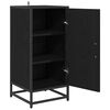 vidaXL Sideboard Schwarz Eichen-Optik 35,5 x 35 x 76 cm