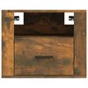 vidaXL Wand-Nachttisch R&auml;uchereiche 50x36x40 cm
