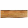 vidaXL Tischplatte mit Baumkante 110x40x3,8 cm Massivholz Mango