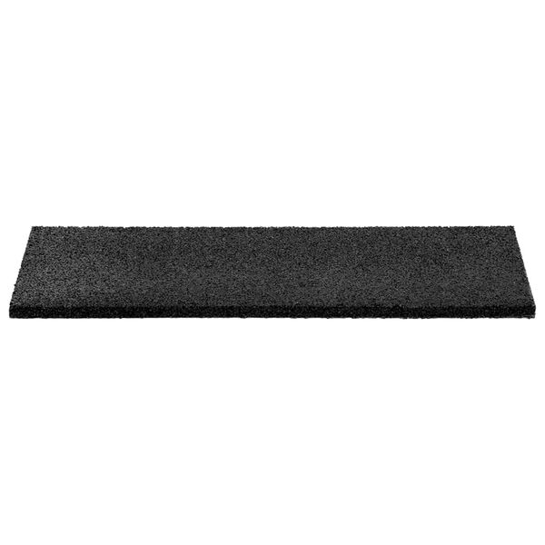 vidaXL Gummi-Bordsteinrampen 2 Stk. Schwarz 50x20x1-4,3 cm