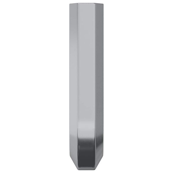 vidaXL Inbusschl&uuml;ssel 1800 pcs Silber 32 x 86 mm Stahl