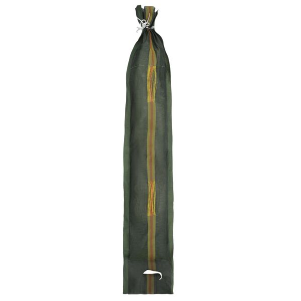 vidaXL Sands&auml;cke 100 pcs Dunkelgr&uuml;n 120 x 27 cm HDPE