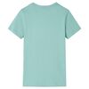 Kinder-T-Shirt Helles Khaki 128