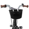 vidaXL Kinderfahrrad 24 Zoll f&uuml;r 8-12 Jahre alt Schwarz