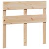 vidaXL Massivholzbett ohne Matratze 90x190 cm Kiefernholz