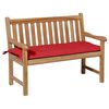 Madison Bankauflage Panama 180x48 cm Ziegelrot