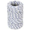 vidaXL Bootsseil Wei&szlig; 2 mm 500 m Polypropylen