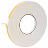 vidaXL Selbstklebendes Schaumstoffband 10 pcs Wei&szlig; 10mm x 10m