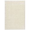 vidaXL Teppich ISTAN Hochflor Gl&auml;nzend Creme 120x170 cm