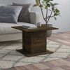 vidaXL Couchtisch R&auml;uchereiche 55,5x55,5x40 cm Holzwerkstoff