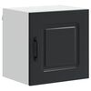 vidaXL K&uuml;chenschrank Kalmar Schwarz 40 x 31 x 40 cm Holzwerkstoff
