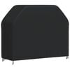 vidaXL Grillabdeckung 140x58x106 cm Schwarz 420D Oxford