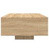 vidaXL Couchtisch mit LED-Leuchten Sonoma-Eiche 85x55x31 cm