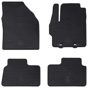 vidaXL Autofu&szlig;matte 4 pcs Schwarz Geeignet f&uuml;r Toyota AYGO X 2022-