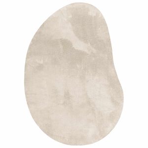 vidaXL Teppich HUARTE Beige 80 x 150 cm Polyester