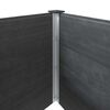 vidaXL Hochbeet Grau 300x100x54 cm WPC