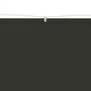 vidaXL Senkrechtmarkise Anthrazit 180x1200 cm Oxford-Gewebe