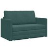 vidaXL Schlafsofa Dunkelgr&uuml;n 124 x 71 x 78 cm Samt