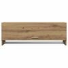 vidaXL Kleiderschrank Artisan-Eiche 100x32,5x35 cm Holzwerkstoff