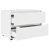 vidaXL Aufbewahrungsschrank Wei&szlig; 80 x 48 x 57 cm Holzwerkstoff
