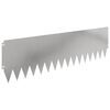 vidaXL Rasenkante 10 stk. 103 x 30 cm Stainless Steel Silber
