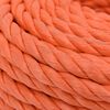 vidaXL Arbeitsseil Orange 24 mm 25 m Polypropylen