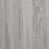 vidaXL Wand-Nachttisch Grau Sonoma 50x36x40 cm