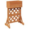 vidaXL Vertikales Gartenzaun Orange 48 x 30 x 70,5 cm