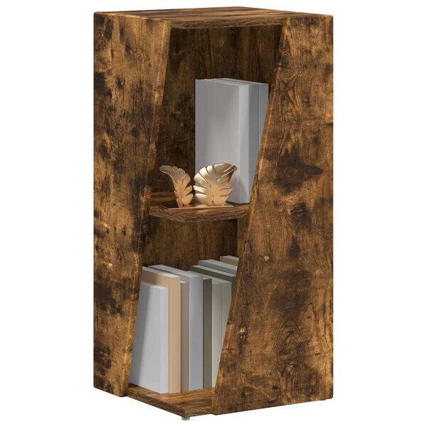 vidaXL Seitenregal Ger&auml;ucherte Eiche 33 x 32 x 70,5 cm Holzwerkstoff
