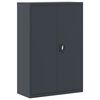 vidaXL Aktenschrank Anthrazit 90x40x140 cm Stahl