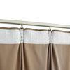 vidaXL Verdunkelungsvorh&auml;nge mit Haken 2 Stk. Samt Beige 140x175cm