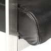 vidaXL Sessel Schwarz 60 x 73 x 77 cm Echtleder