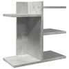 vidaXL Schreibtisch-Organizer Betongrau 42x21,5x42 cm Holzwerkstoff