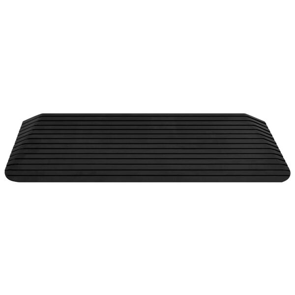 vidaXL Schwellenrampe 110x41x5 cm Gummi