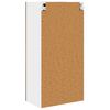 vidaXL H&auml;ngeschrank Ger&auml;ucherte Eiche und Wei&szlig; 50 x 31 x 100 cm