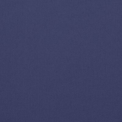 vidaXL Hochlehner-Auflagen 2 Stk. Marineblau Oxford-Gewebe