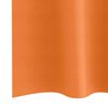 vidaXL Verdunkelungs-Vorh&auml;nge mit Ringen 2 pcs Helles Orange