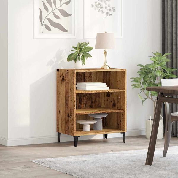 vidaXL Sideboard Altholz-Optik 57x35x70 cm Holzwerkstoff