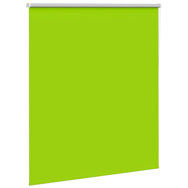 vidaXL Verdunkelungsrollo Gr&uuml;n 125x130cm Stoffbreite 121,6cm Polyester