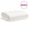 vidaXL Abdeckplane Wei&szlig; 4x5 m 650 g/m&sup2;