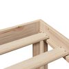 vidaXL Bettgestell mit Kopfteil ohne Matratze 140x190 cm