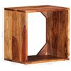vidaXL Wandw&uuml;rfelregal Braun 40 x 30 x 40 cm Massivholz Akazie