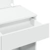vidaXL Schminktisch mit LED-Beleuchtung Weiß 100x40x120 cm