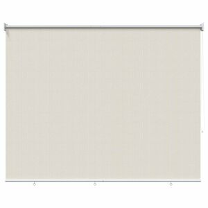 vidaXL Au&szlig;enrollo 145 (B)x230 (H) cm Cremewei&szlig;