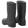 vidaXL Gummistiefel Schwarz Größe 45 PVC