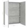 vidaXL Bad-Spiegelschrank 60x15x75 cm MDF Betongrau