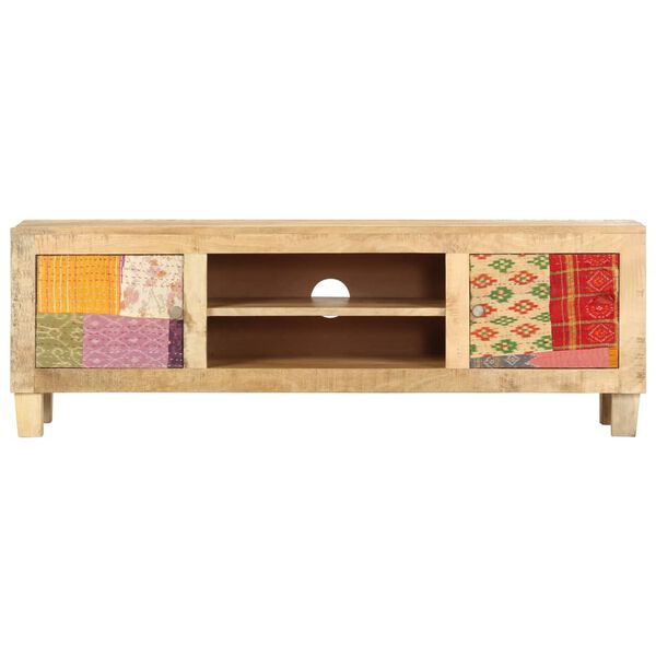 vidaXL TV-Schrank 120&times;30&times;40 cm Massivholz Mango